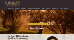 Desktop Screenshot of cdmlaw.net